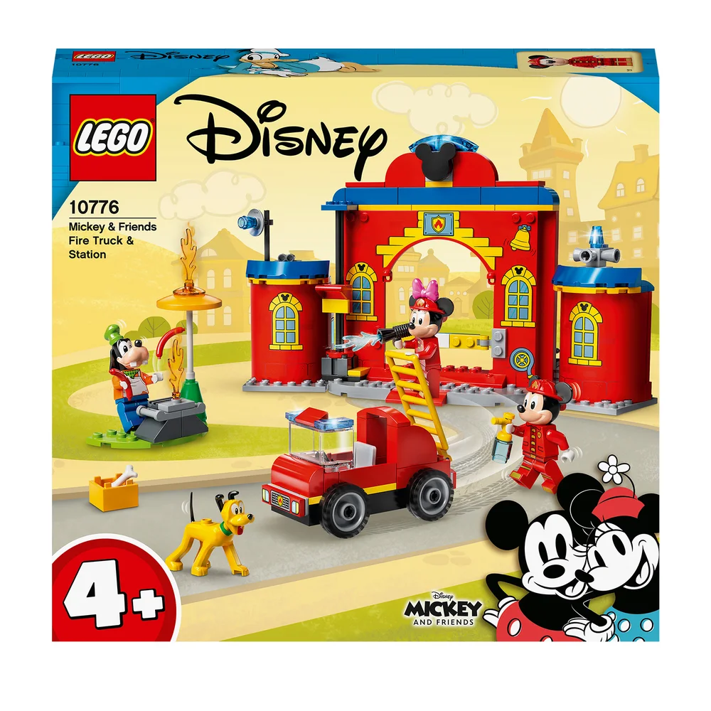 LEGO Disney Mickey Mouse Fire Engine & Station Set (10776) Image 1