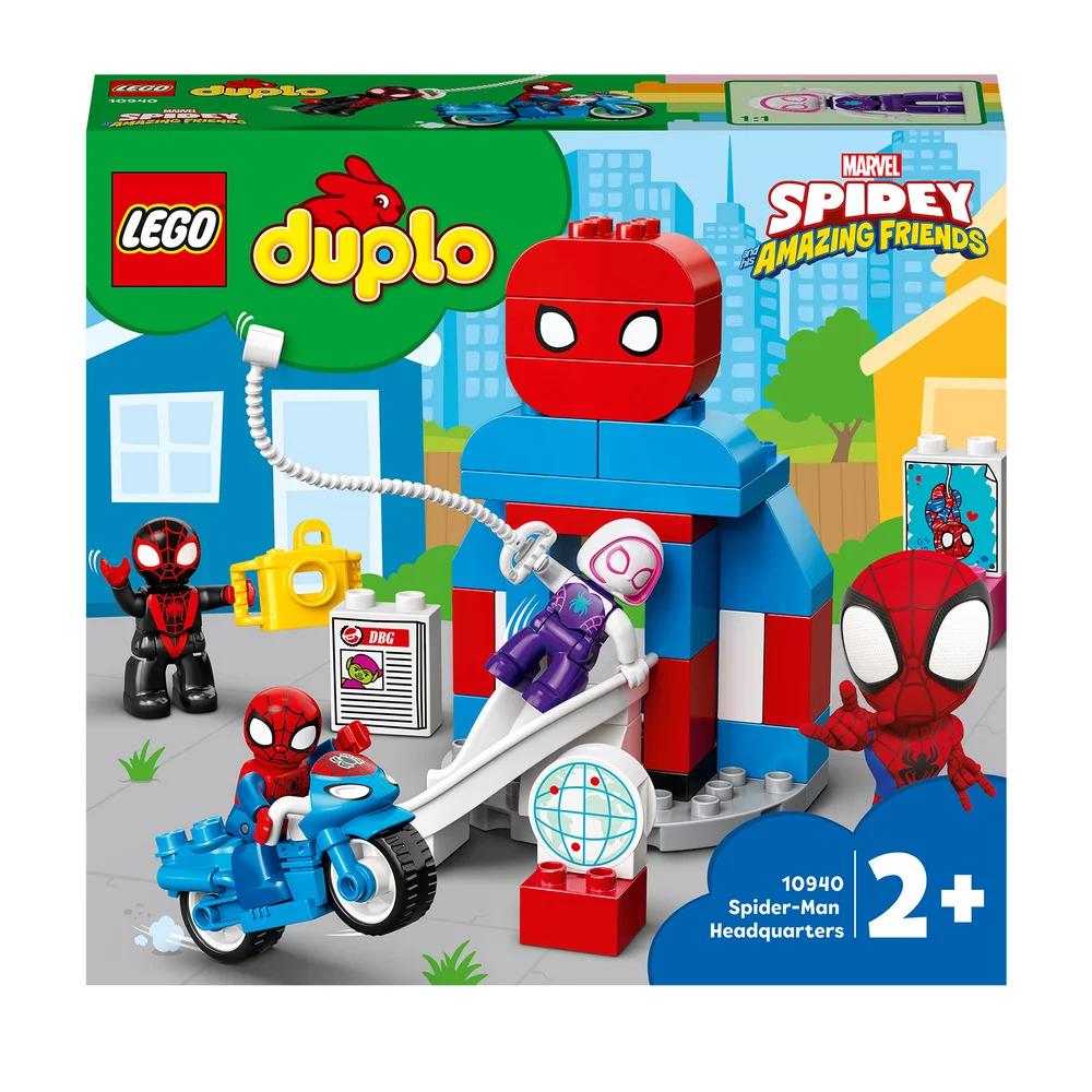 LEGO DUPLO Super Heroes Spider-Man Headquarters Toy for Toddlers (10940) Image 1