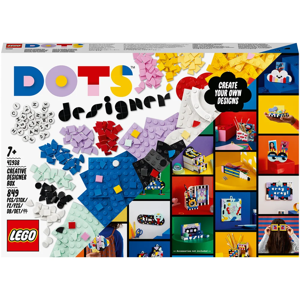 LEGO DOTS: Creative Designer Box Lots of Extra DOTS Set (41938) Image 1