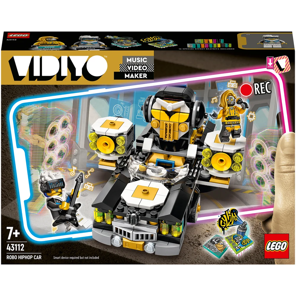 LEGO VIDIYO Robo HipHop Car BeatBox AR Video Maker Toy (43112) Image 1