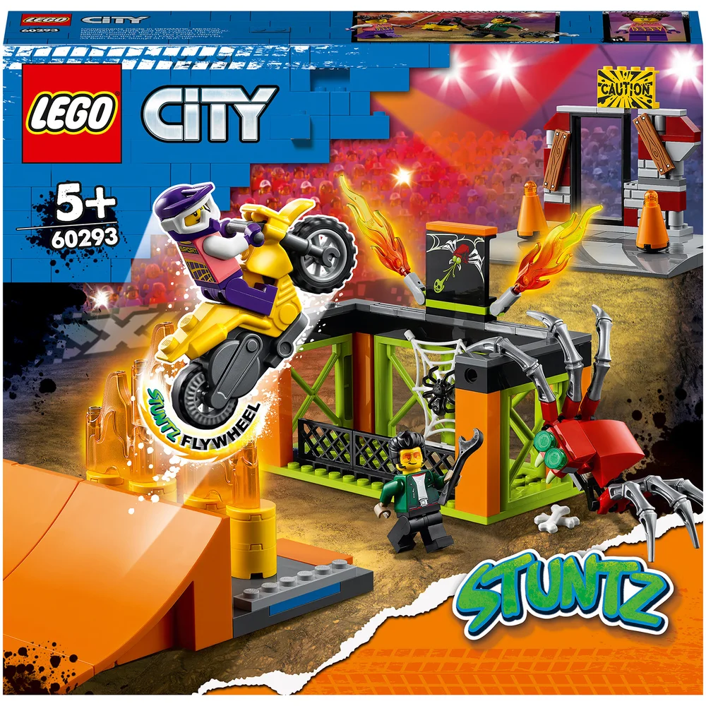 LEGO City: Stuntz Stunt Park Show Set with Toy Motorbike (60293) Image 1