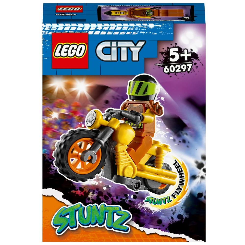 LEGO City: Stuntz Demolition Stunt Bike Toy Motorbike Set (60297) Image 1