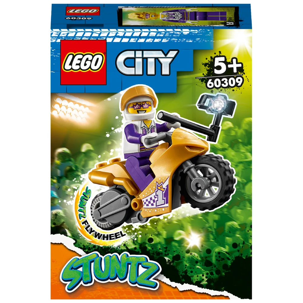 LEGO City: Stuntz Selfie Stunt Bike Show Toy Motorbike (60309) Image 1