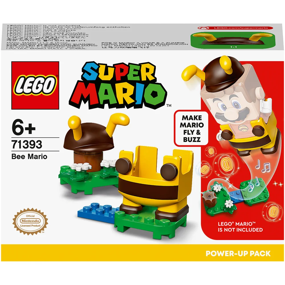 LEGO Super Mario Bee Mario Power-Up Pack Toy Costume (71393) Image 1