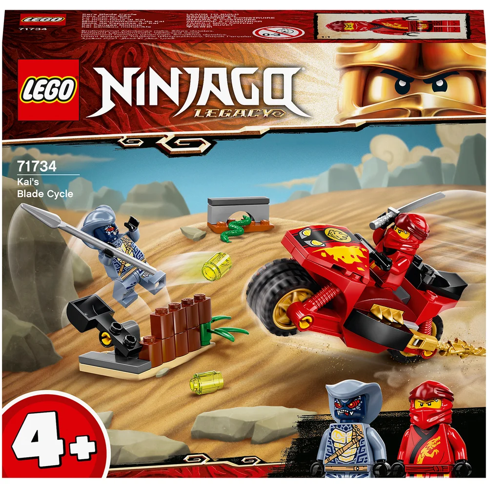LEGO NINJAGO: Legacy Kai’s Blade Cycle Motorbike Set (71734) Image 1