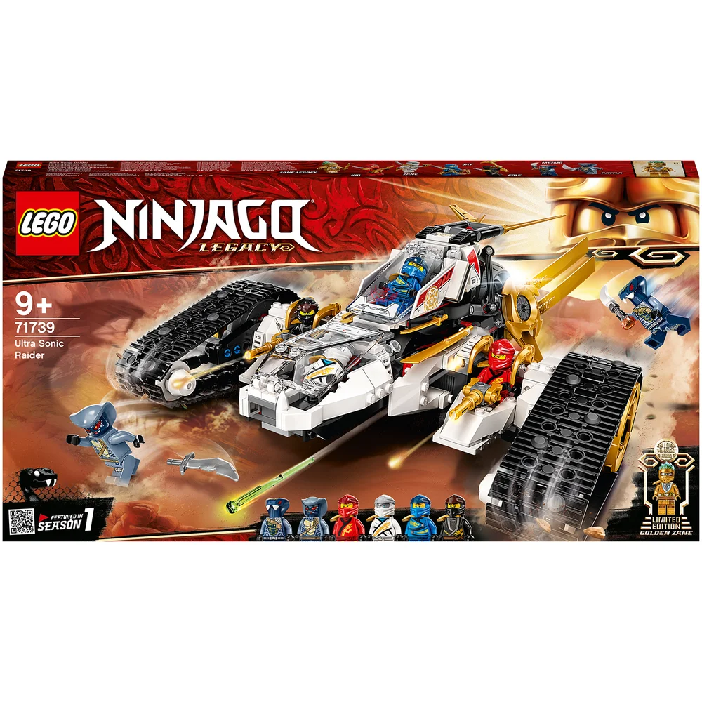 LEGO NINJAGO: Legacy Ultra Sonic Raider Motorbike Set (71739) Image 1