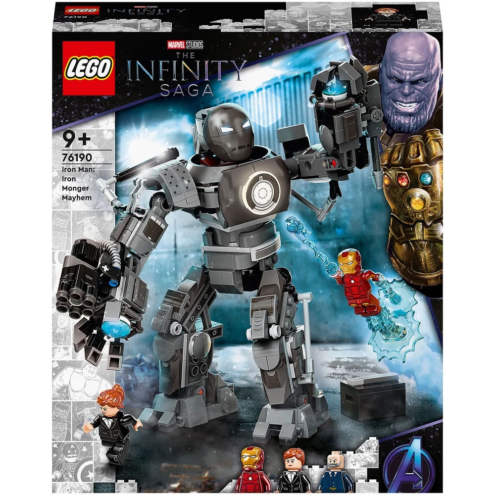 LEGO Marvel Iron Man: Iron Monger Mayhem Building Toy (76190) Image 1