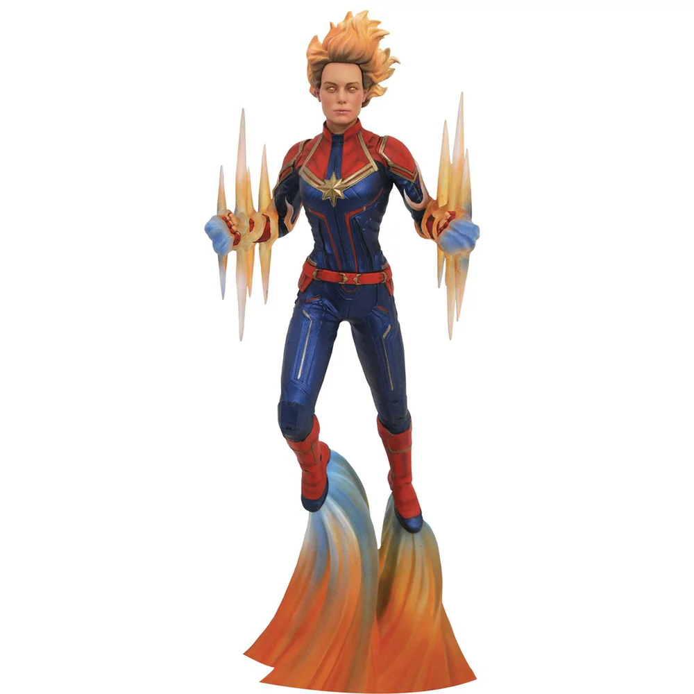 Diamond Select Marvel Gallery Captain Marvel PVC Figure - Binary Image 1
