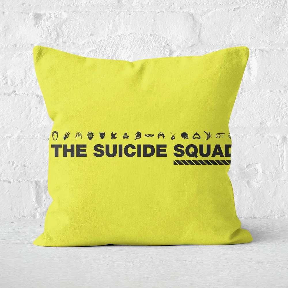 Suicide Squad Square Cushion - 40x40cm - Soft Touch Image 1