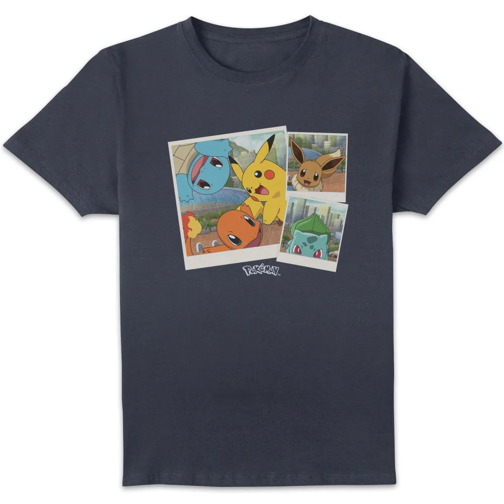 Pokémon Walking Along The Waterfront Unisex T-Shirt - Navy - S Image 1