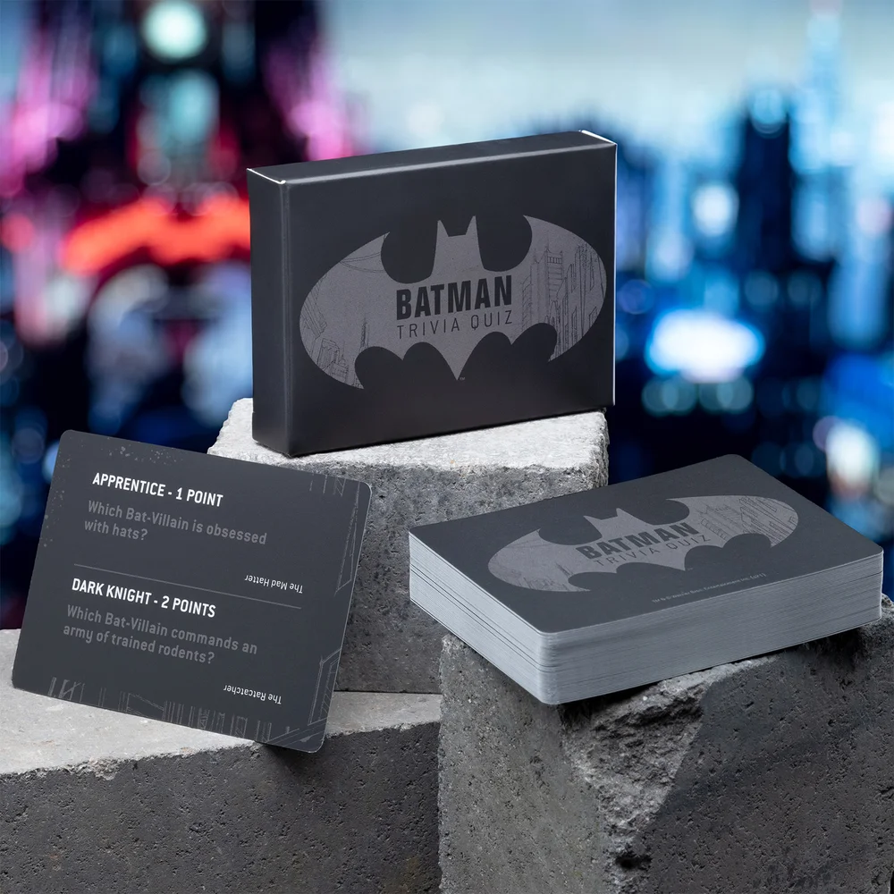 DC Comics Batman Trivia Quiz Image 1
