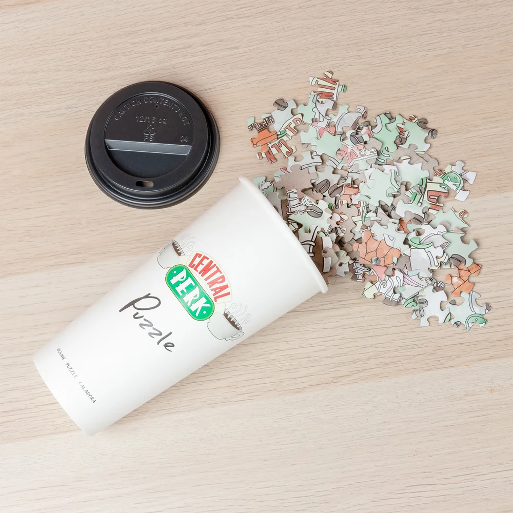 Friends Central Perk Coffee Cup Jigsaw Puzzle Image 1