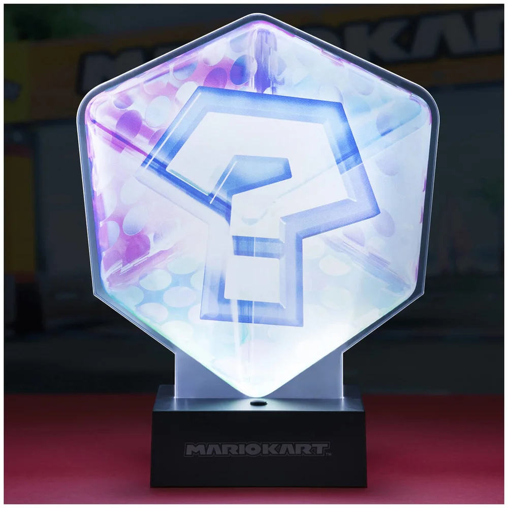 Mario Kart Acrylic Question Block Light Image 1