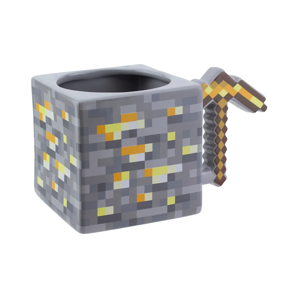 Minecraft Gold Pickaxe Mug Image 1