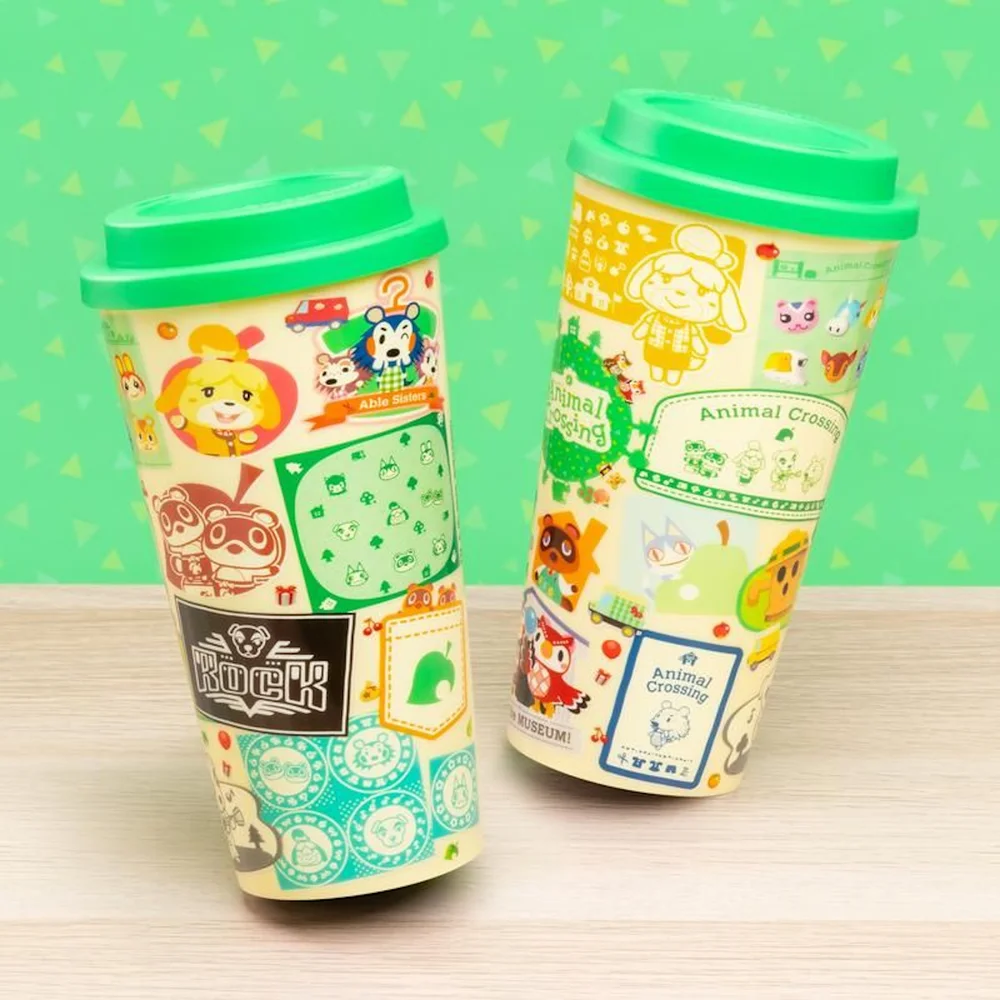 Nintendo Animal Crossing Plastic Travel Mug Image 1