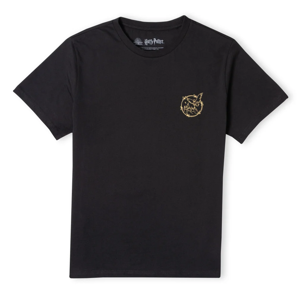 Harry Potter Metallic Pocket Print Women's T-Shirt - Black - M Image 1