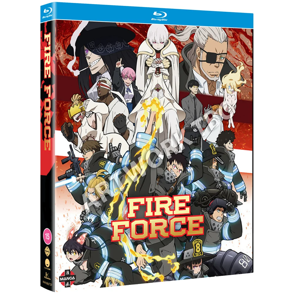 Fire Force Season 2 Part 1 - Blu-ray/DVD Combo + Digital Copy Image 1