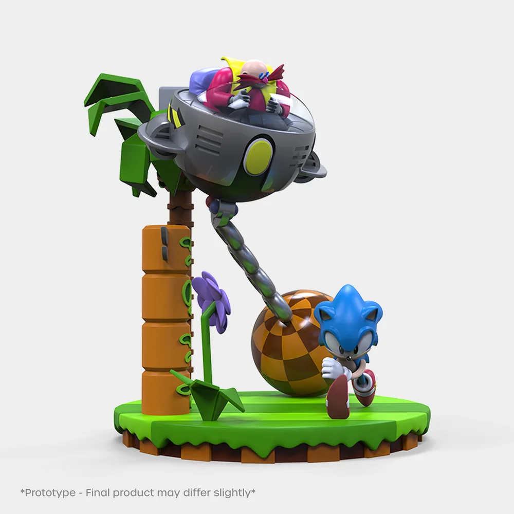 Numskull Sega Sonic the Hedgehog 30th Anniversary Statue Image 1