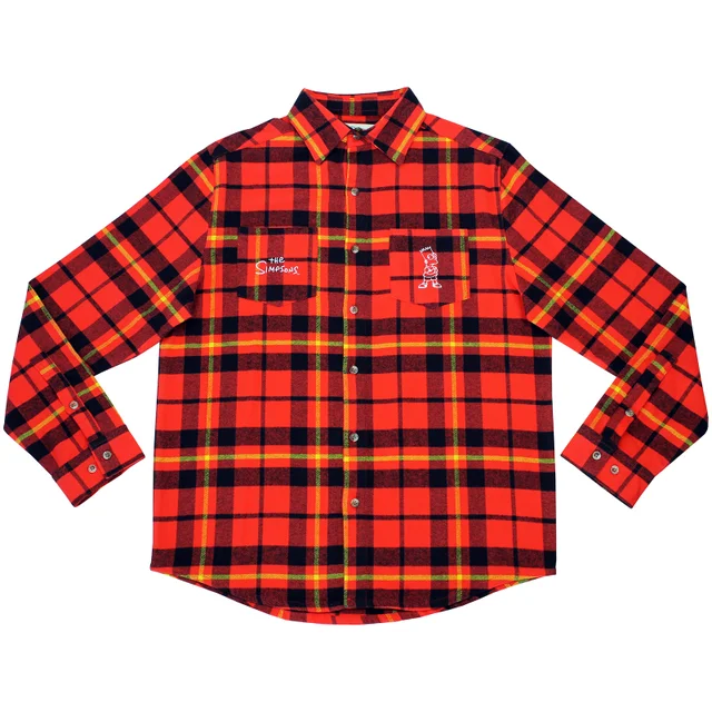 Cakeworthy x The Simpsons - Bart Simpson Flannel Shirt