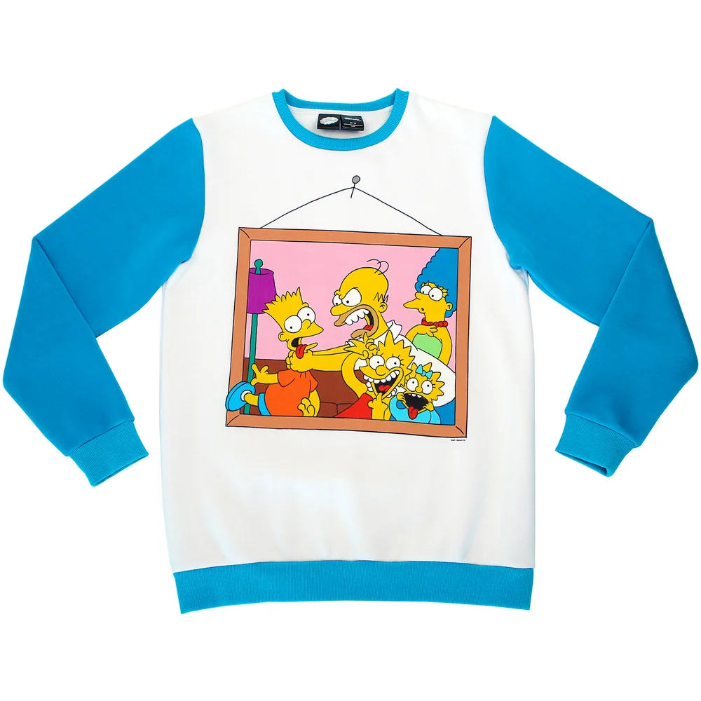 Cakeworthy x The Simpsons - Retro Crewneck Sweater - XL Image 1