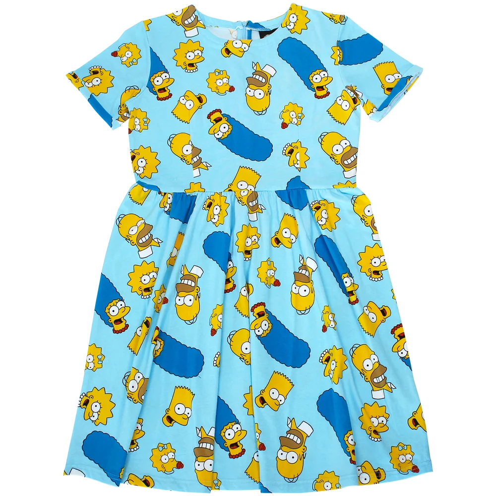 Cakeworthy x The Simpsons - Simpsons Family Toss Print Dress - L Image 1