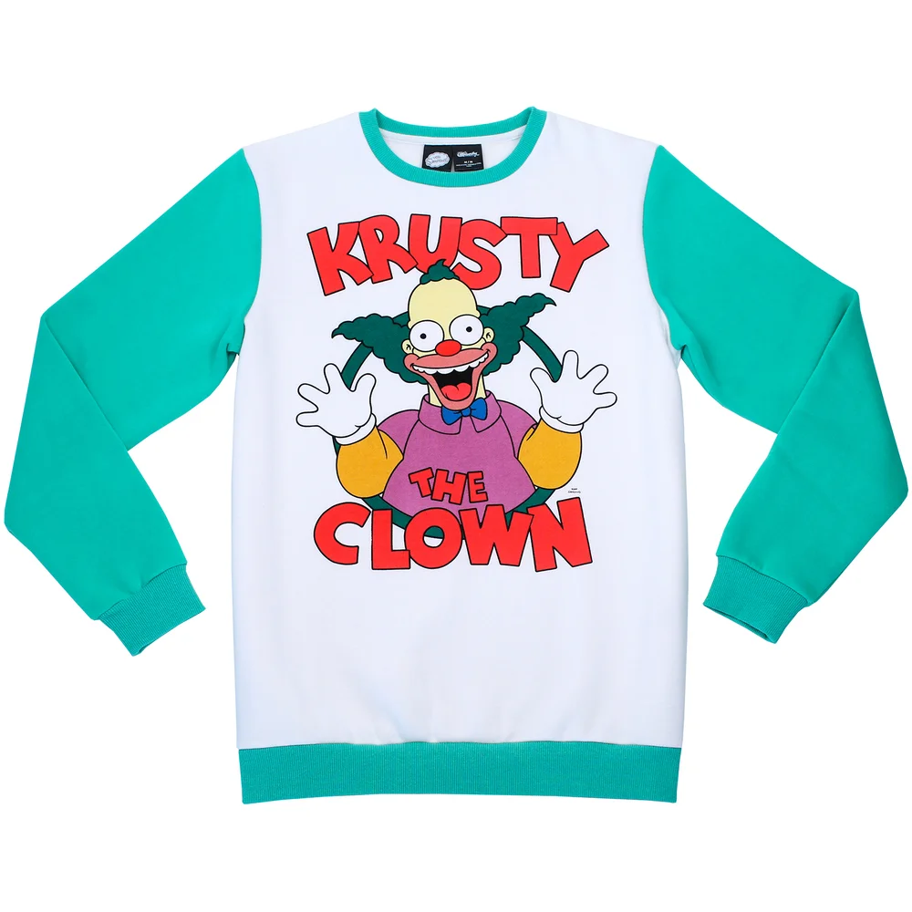 Cakeworthy x The Simpsons - Krusty The Clown Crewneck Sweatshirt - M Image 1