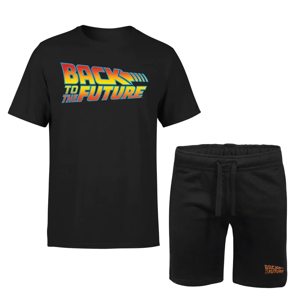 Back To The Future T-Shirt & Shorts Bundle - S Image 1
