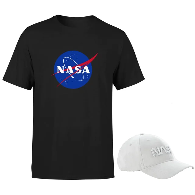 NASA Grey Cap & Nasa T-Shirt Bundle