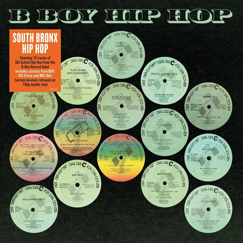 South Bronx Hip Hop Classics: B Boy Records Vinyl 2LP Image 1