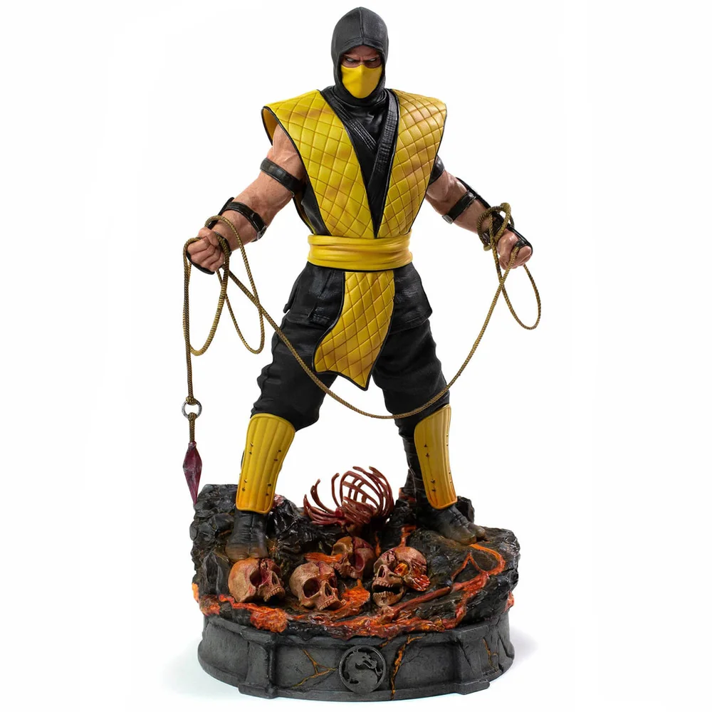 Iron Studios Mortal Kombat Art Scale Statue 1/10 Scorpion 22 cm Image 1