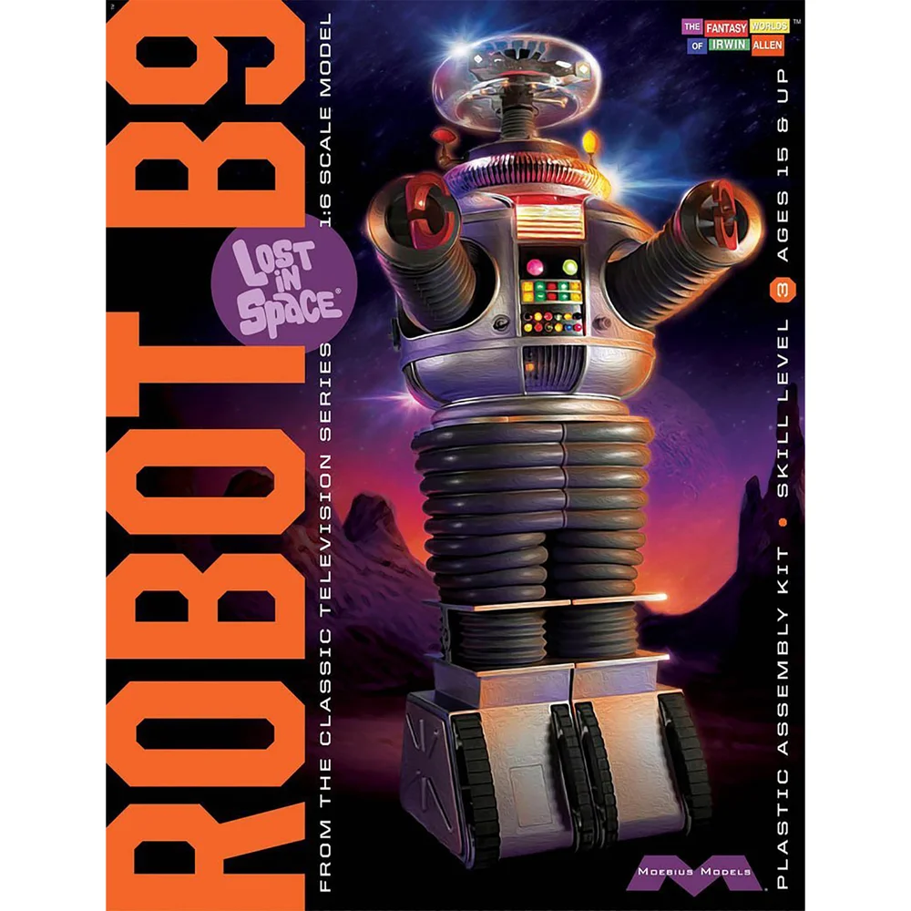 1:6 B9 Roboter Lost in Space - Plastikmodellbausatz Image 1