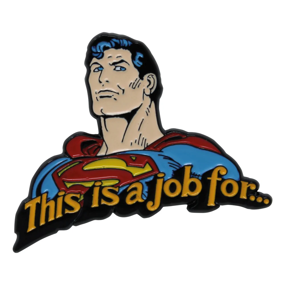 DUST DC Comics Limited Edition Superman Pin Badge Image 1