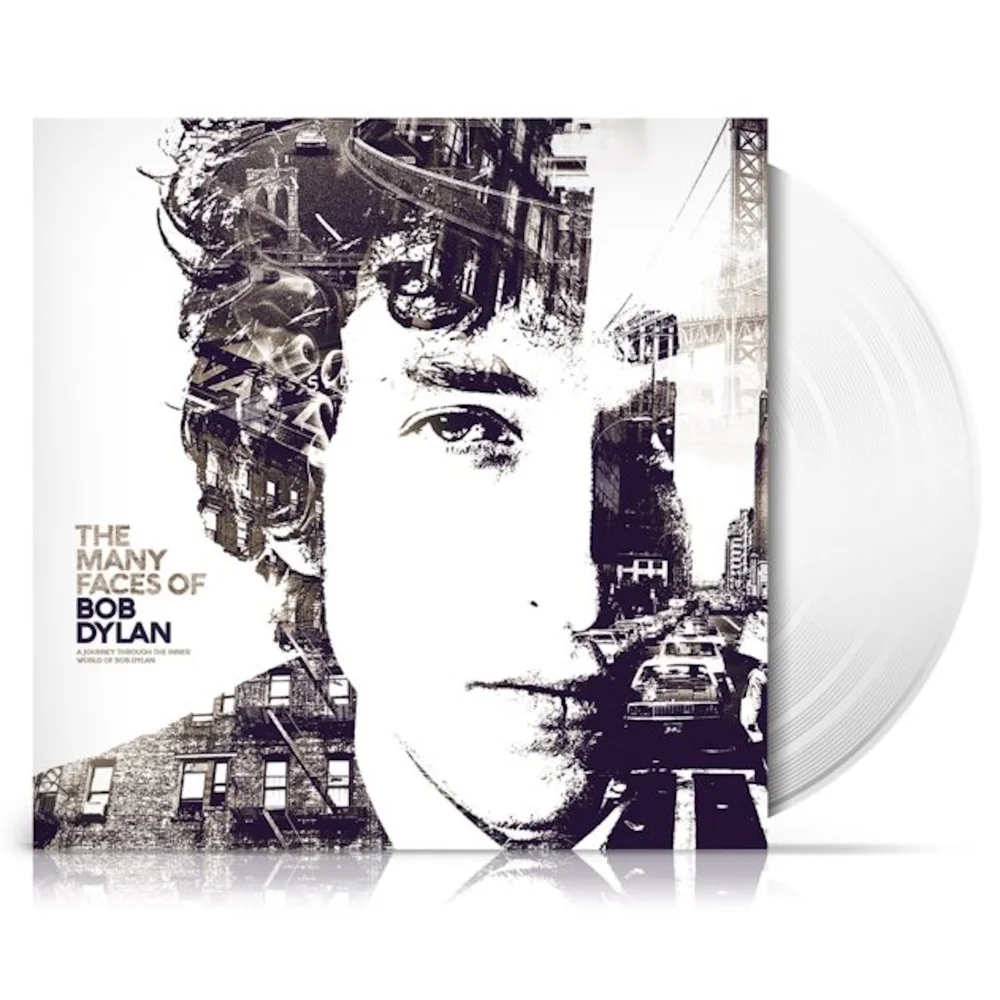 The Many Faces Of Bob Dylan (Limited Edition) Transparent Vinyl 2LP Image 1