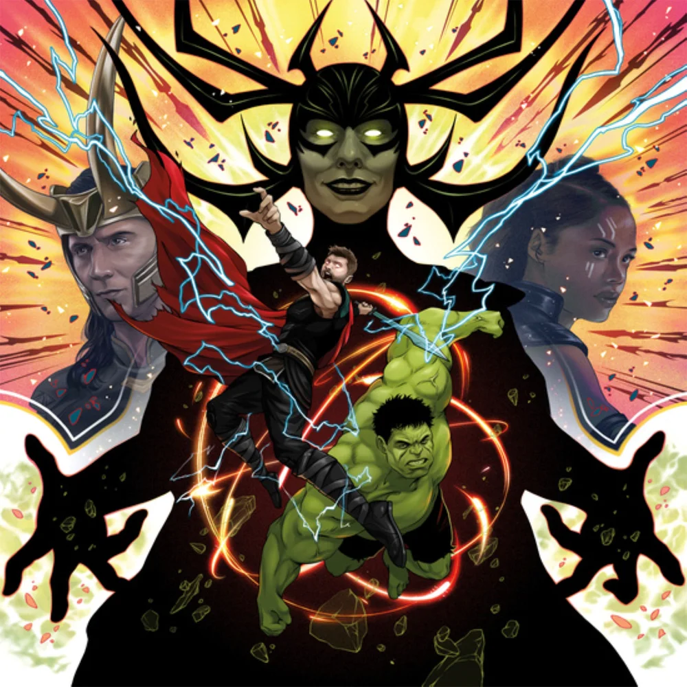 Mondo - Thor: Ragnarok (Original Motion Picture Soundtrack) 180g Vinyl 2LP (Neon Swirl) Image 1