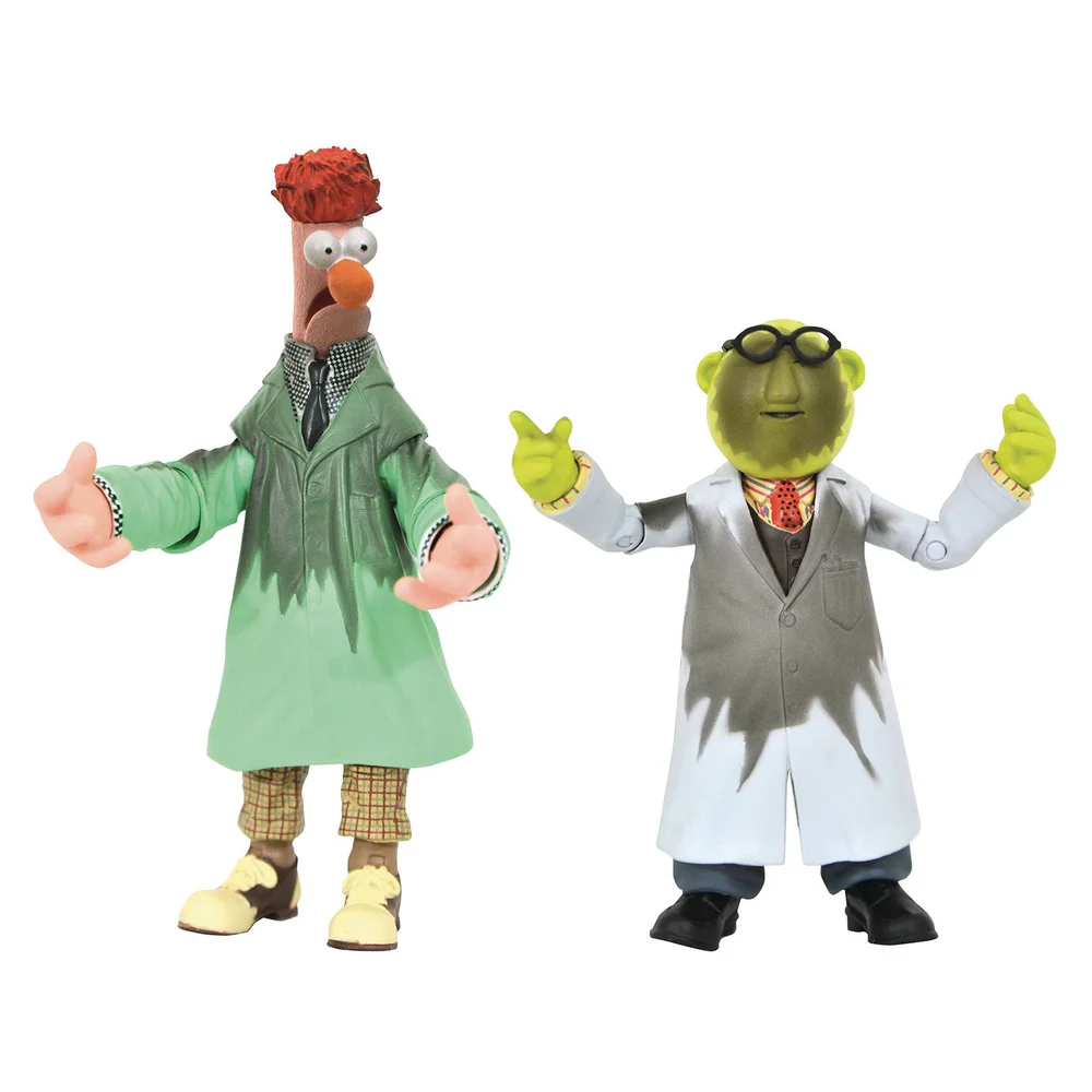 Diamond Select Muppets Dr. Bunsen Honeydew & Beaker Deluxe Action Figure Set (SDCC 2021 Exclusive) Image 1