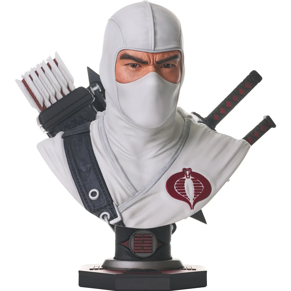 Diamond Select G.I. Joe: A Real American Hero Legends In 3D 1/2 Scale Bust - Storm Shadow Image 1