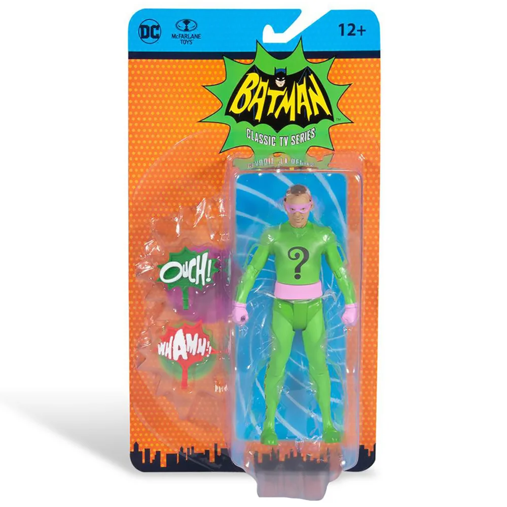 McFarlane DC Retro Classic Batman '66 The Riddler Action Figure Image 1