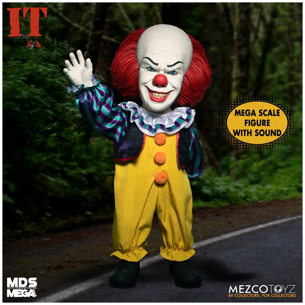 Mezco It (1990) Pennywise MDS Mega Scale Doll with Sound Image 1