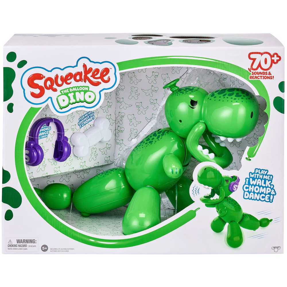 Squeakee The Balloon Dino Image 1