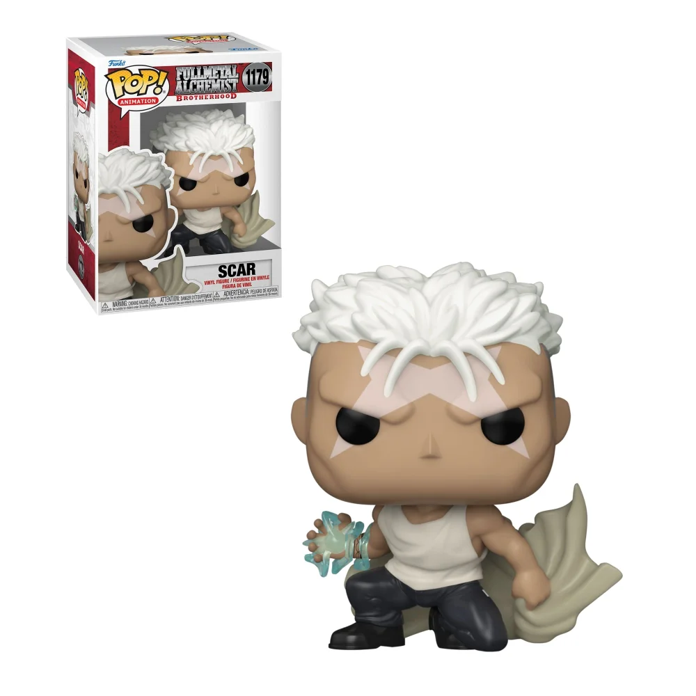 Fullmetal Alchemist: Brotherhood Scar Funko Pop! Vinyl Image 1