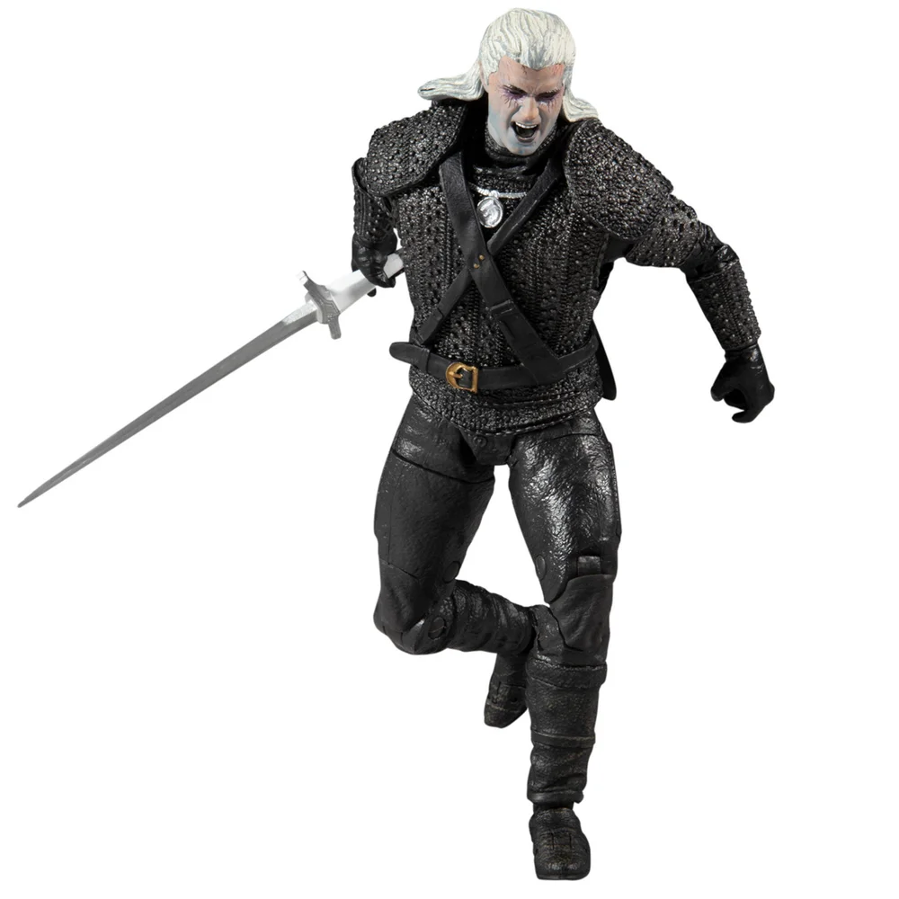 McFarlane Netflix's The Witcher 7" Action Figure - Geralt of Rivia (Kikimora Battle Bloody) Image 1