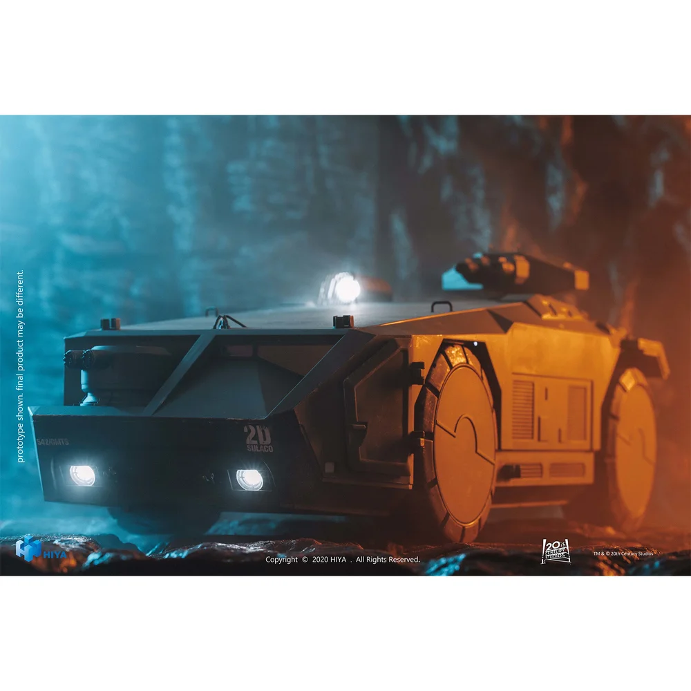 HIYA Toys Aliens Exquisite Mini 1/18 Scale Vehicle - Armored Personnel Carrier (Green Ver.) Image 1