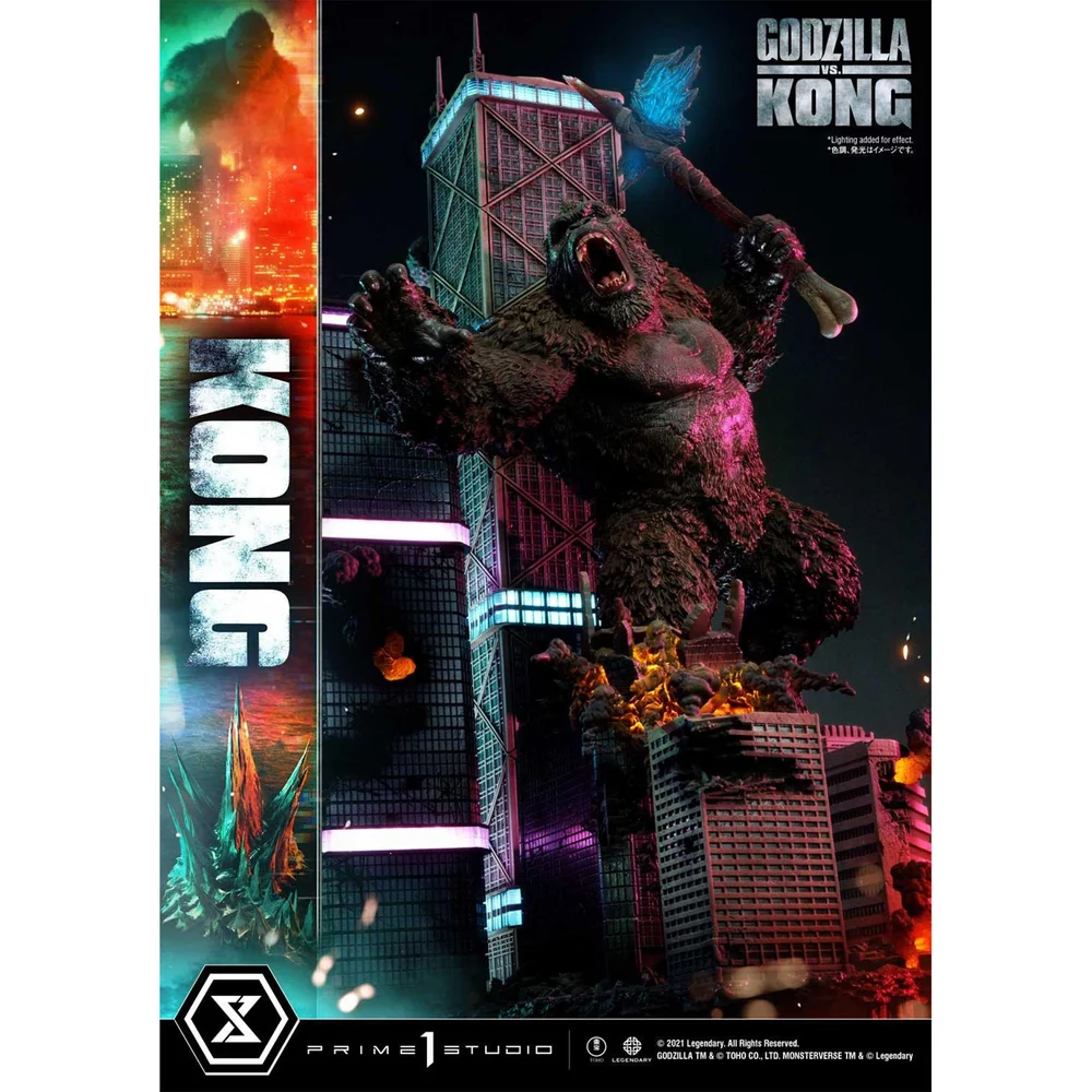 Prime 1 Studio Godzilla vs. Kong Ultimate Diorama Masterline Statue - Kong (Final Battle) Image 1