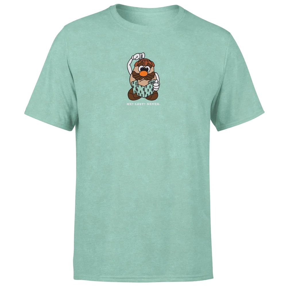 Mr. Potato Head Never Lost Men's T-Shirt - Mint Acid Wash - S Image 1