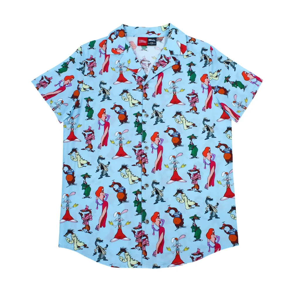 Cakeworthy Roger Rabbit Camp Shirt - M Image 1