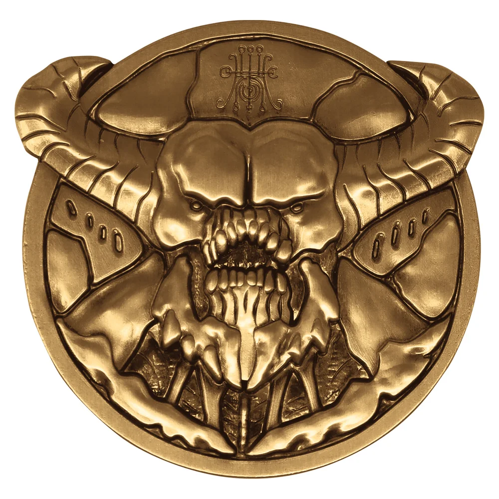 Fanattik Doom Baron Level Up Collectors Medallion Image 1