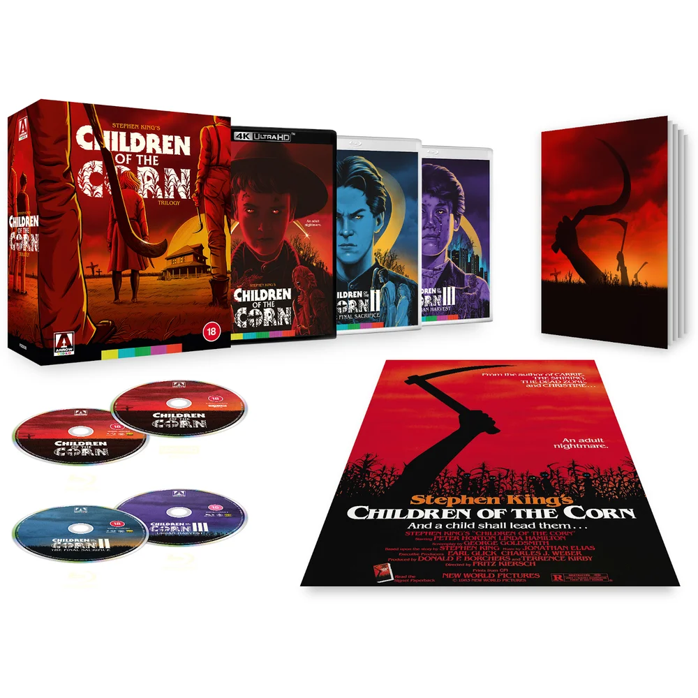 Children of the Corn Trilogy - Limited Edition 4K Ultra HD (Includes Blu-ray) Image 1