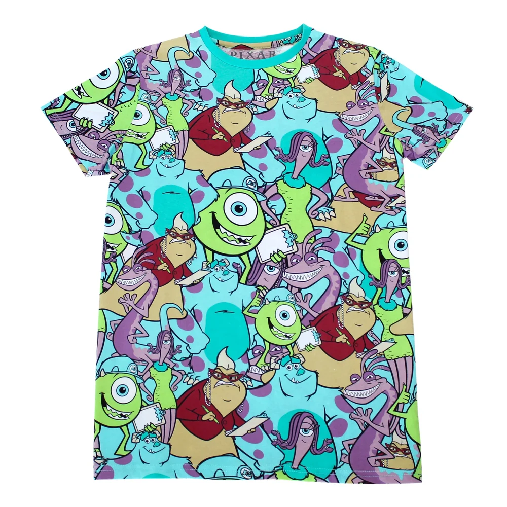 Cakeworthy Monsters Inc AOP T-Shirt - S Image 1