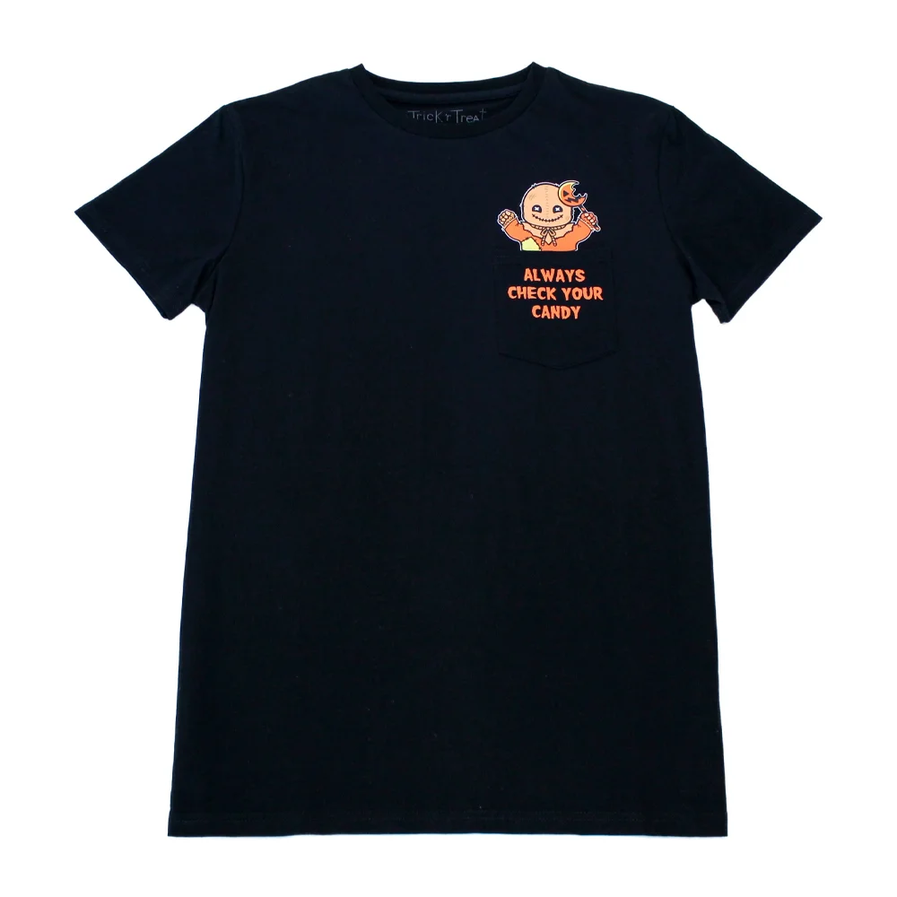 Cakeworthy Trick 'R Treat Pocket T-Shirt - S Image 1