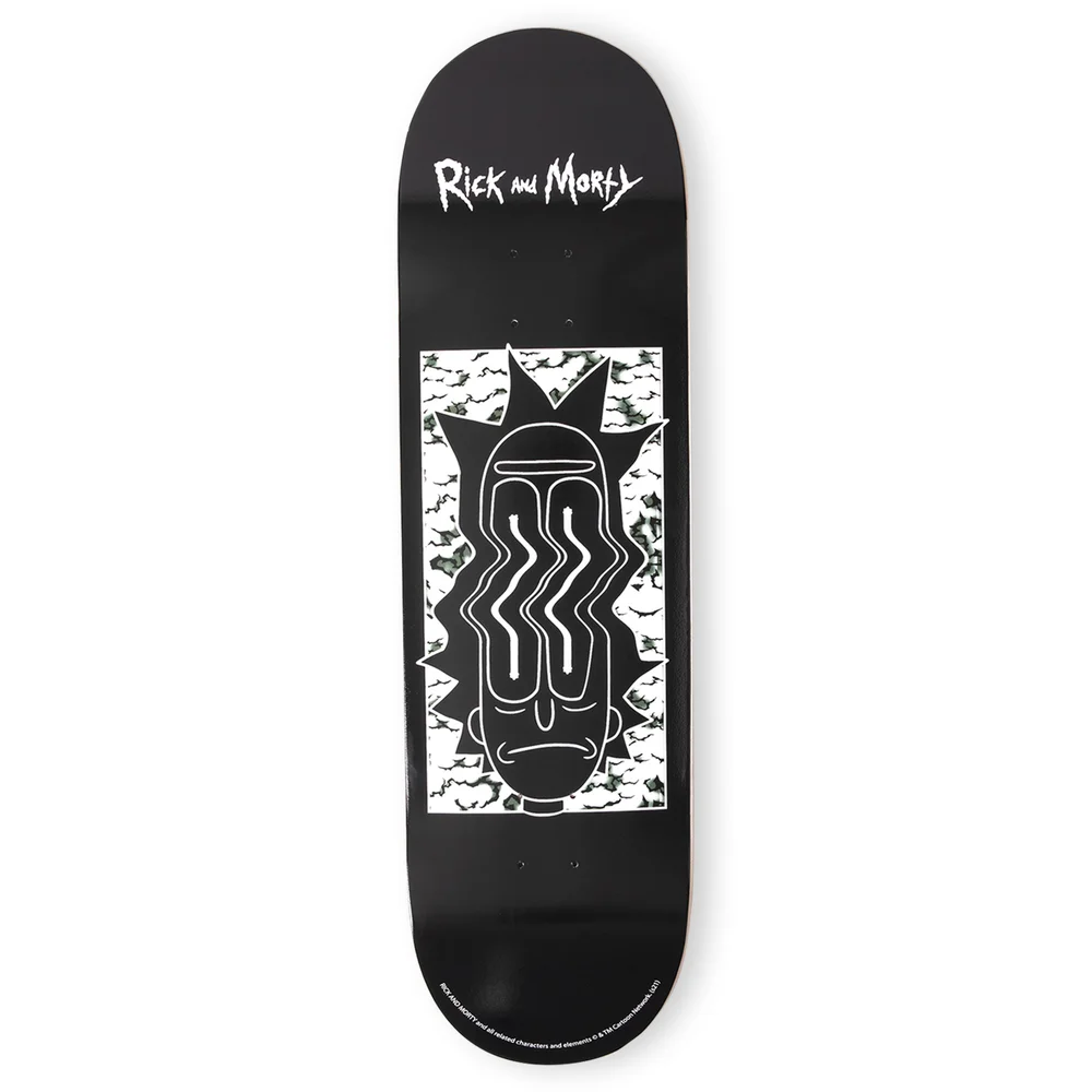 Rick And Morty DUST! Exclusive SkateBoard Deck - Wave Glitch Image 1